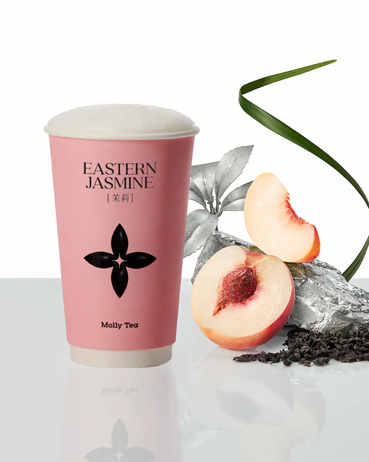 Peach Oolong Milk Tea (蜜桃老铁)