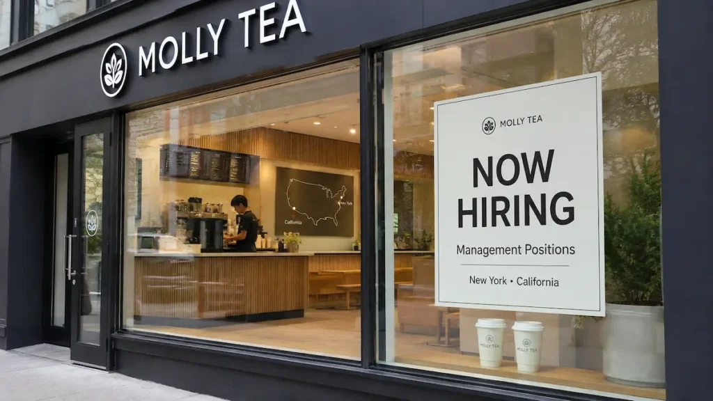 Molly Tea Hiring in New York & California 2026