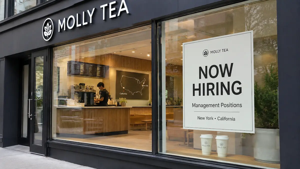 Molly Tea Hiring in New York & California 2026