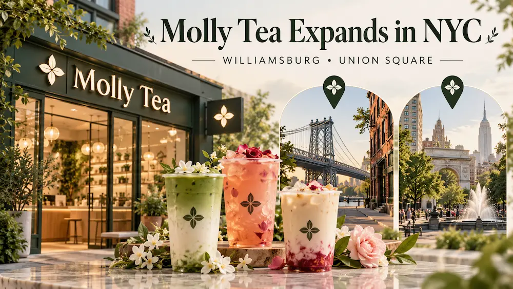 Molly Tea Opening New Williamsburg & Union Square Stores