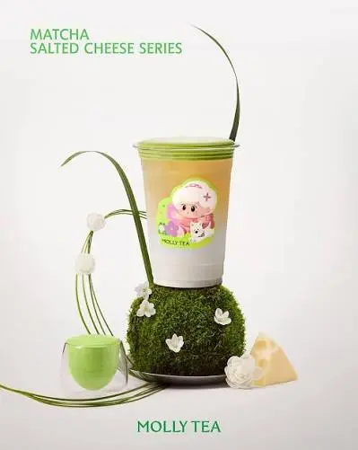 Molly Tea Matcha Jasmine Salted Cheese